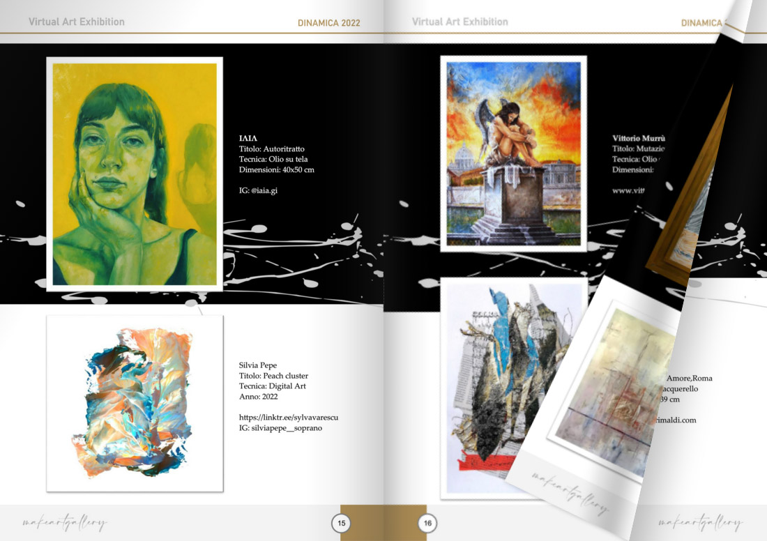 Catalogo pdf della mostra collettiva Dinamica Art Expo 2022-2023