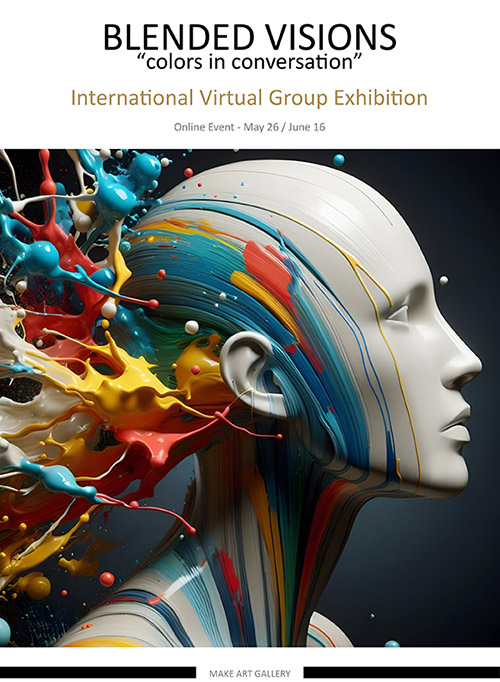 Catalogo della mostra virtuale online Blended Visions 2024