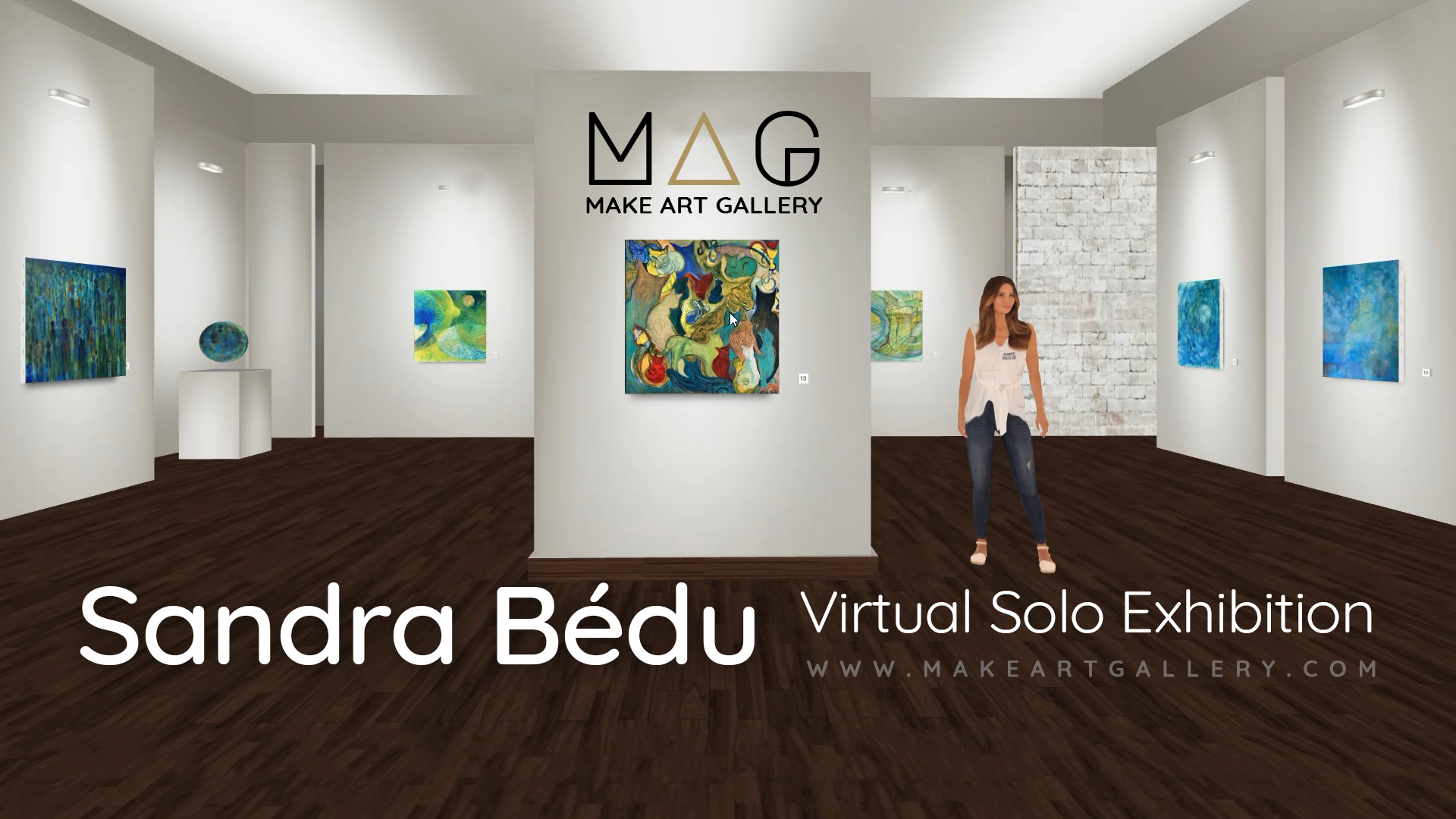 Sandra Bédu, mostra virtuale online | Virtual Solo Exhibition